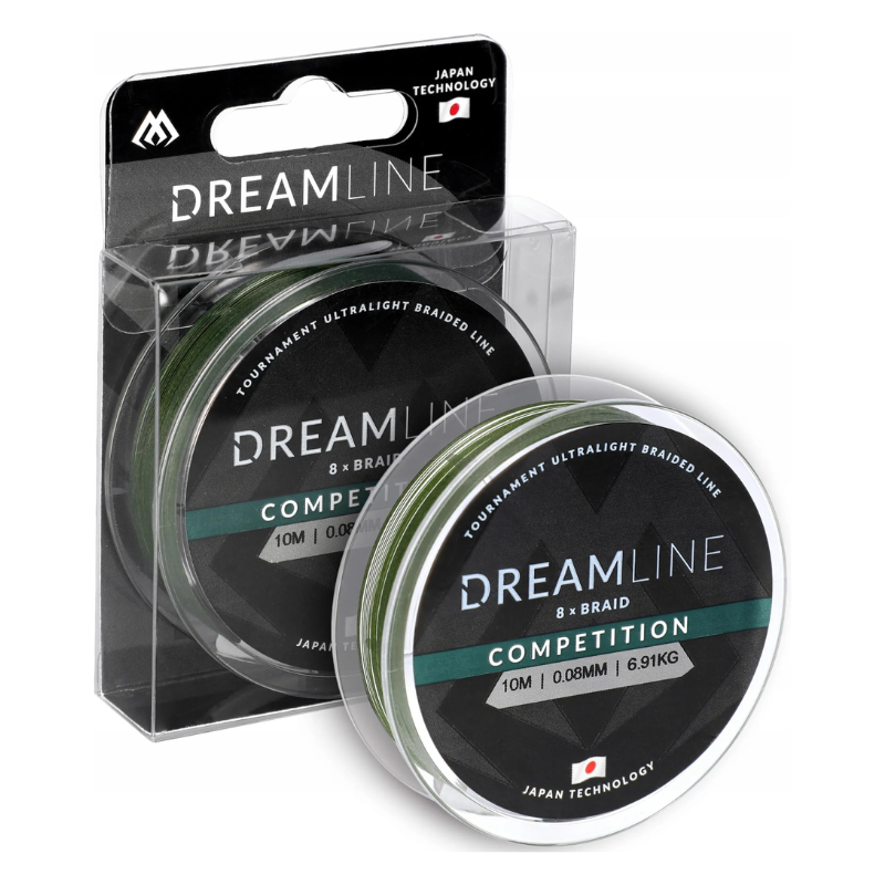 Żyłka Dreamline Competition Green 0,12mm /10m Mikado