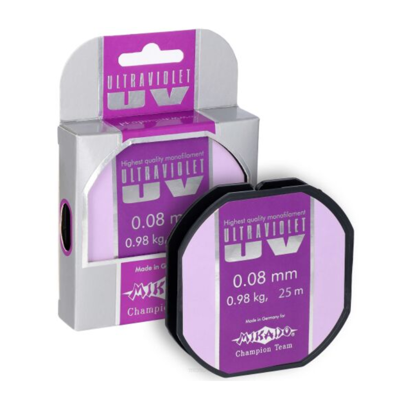 Żyłka przyponowa Ultraviolet 0,18mm/25m Mikado