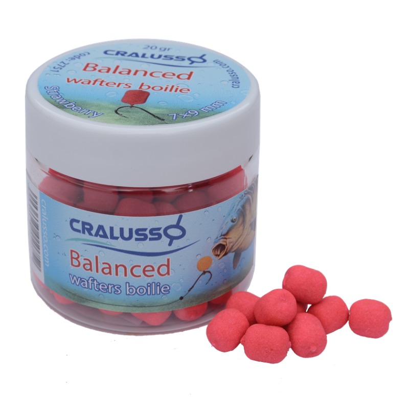 Dumbells BALANCED 7x9mm STRAWBERRY CRALUSSO