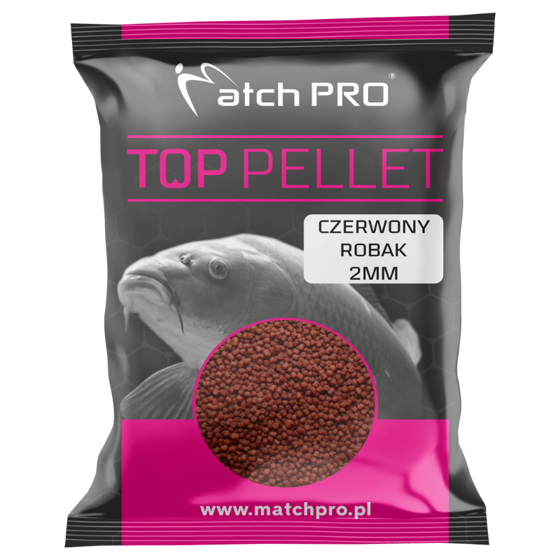 Pellet 2mm/700g CZERWONY ROBAK MATCH PRO