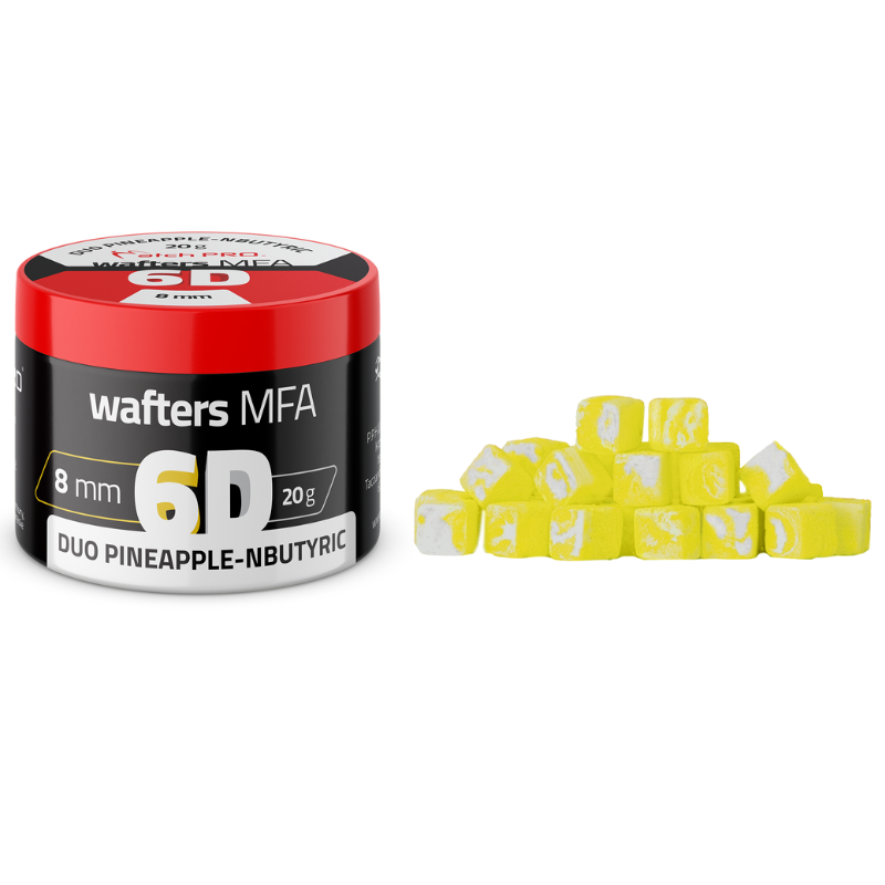 6D WAFTERS PINEAPPLE-NBUTYRIC 8x8mm 20g MatchPro