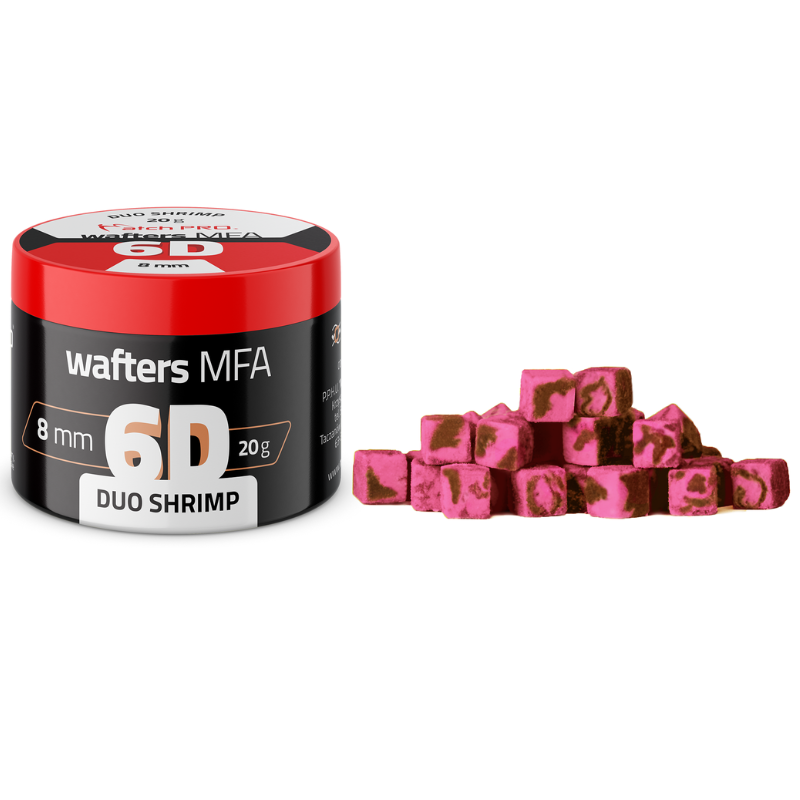 6D WAFTERS SHRIMP 8x8mm 20g MatchPro