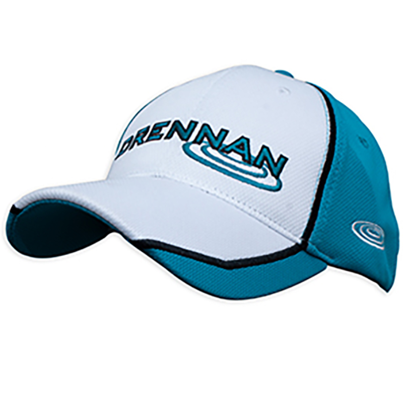 CAP WHITE/ AQUA Drennan