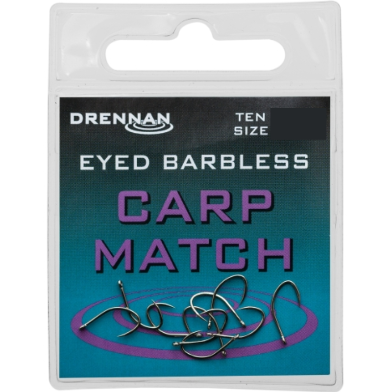 EYED B'less CARP MATCH 10szt. NR.8 Drennan