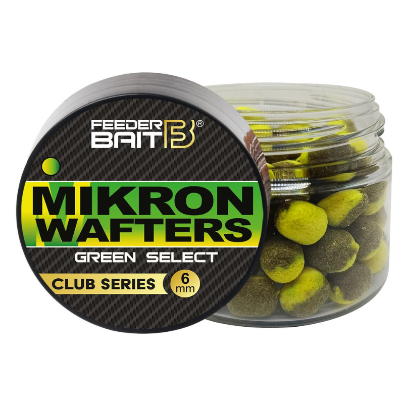 FEEDER BAIT 6mm Mikron Wafters Green Select