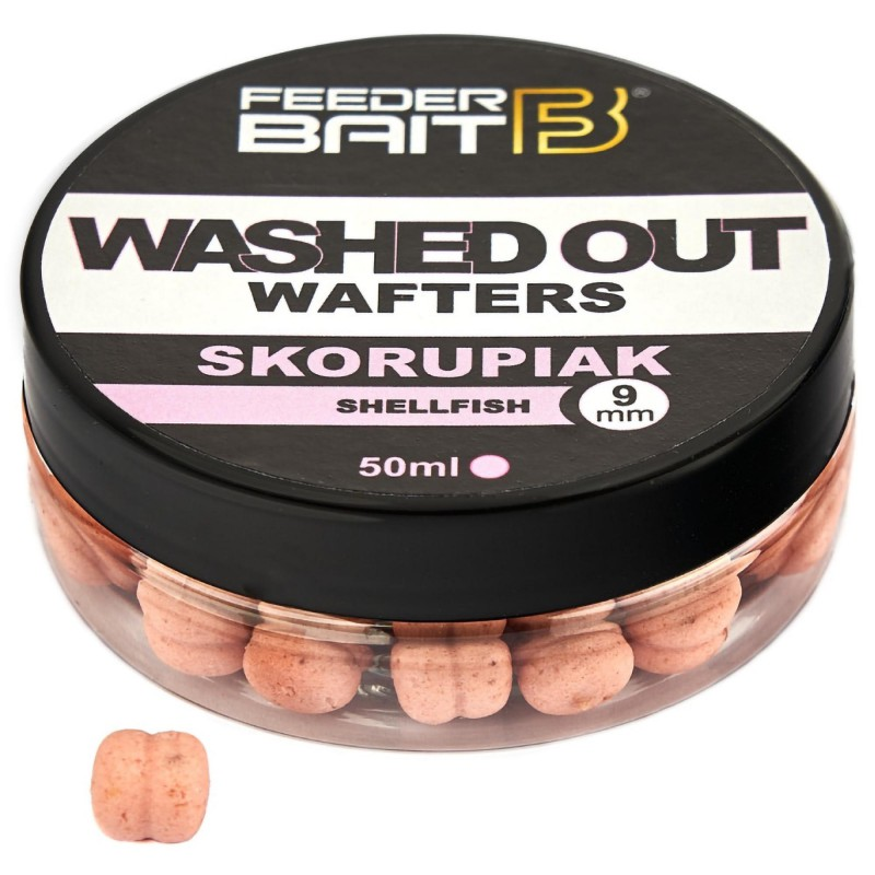 FEEDER BAIT 9mm Washed Out Wafters Skorupiak