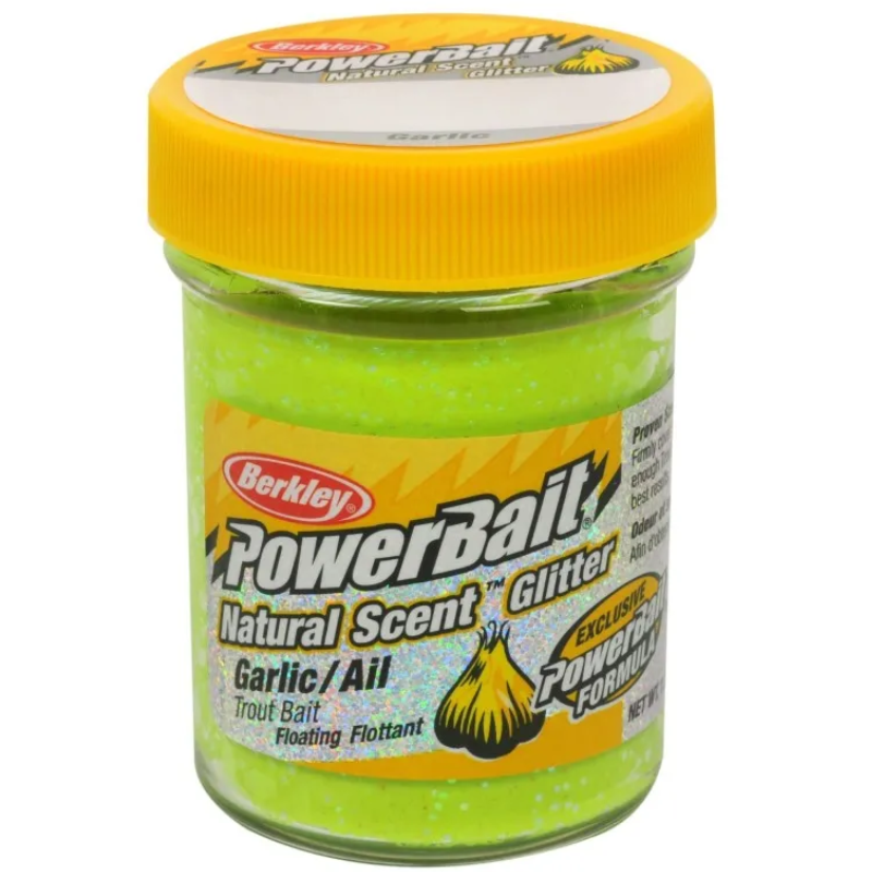 Berkley Ciasto Pstrągowe 50g Natural Garlic Glitter