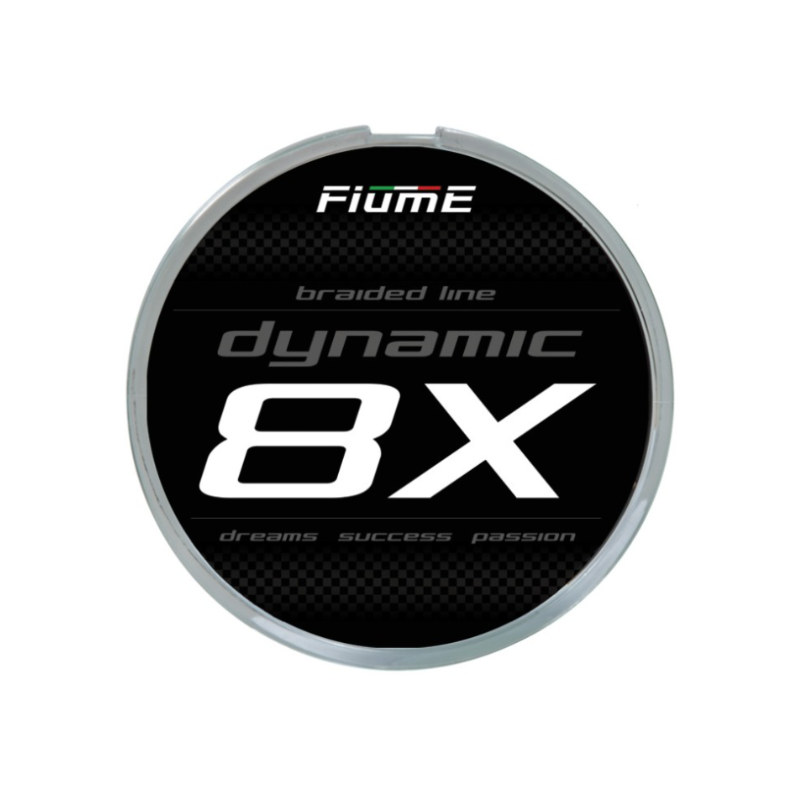 PLECIONKA DYNAMIC 8X, 150m, MOSS GREEN, 0,12mm Fiume