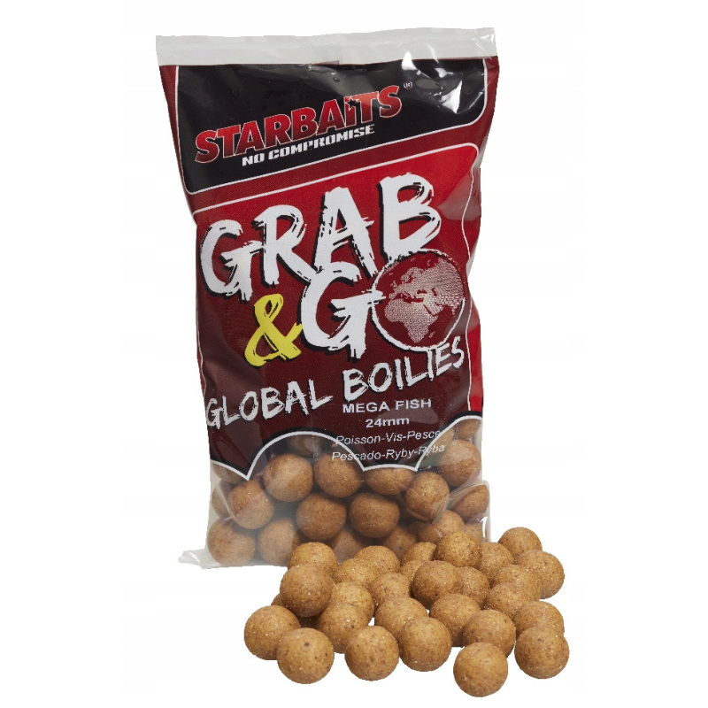 Starbaits Kulki Grab & Go Global 24mm 1kg Mega Fish