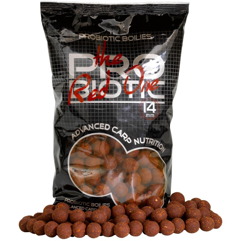 Starbaits Probiotic Red One Boilies 20mm 800g