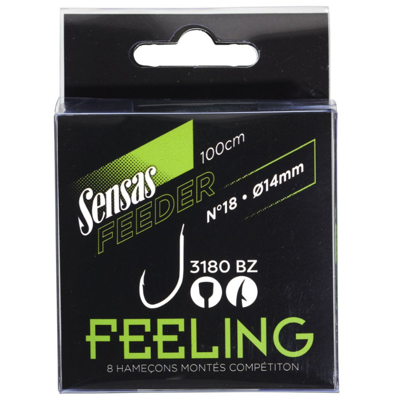 Sensas Przypony 3180 BZ Nr.18 0,14mm