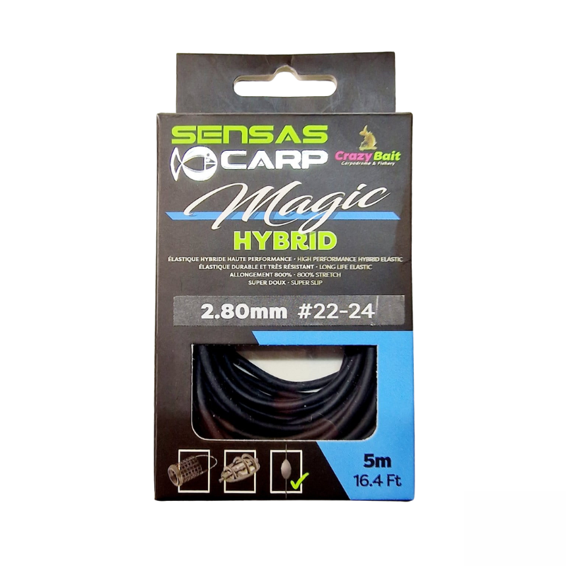 Sensas Guma Amortyzator Magic Hybrid 2,80mm 5m