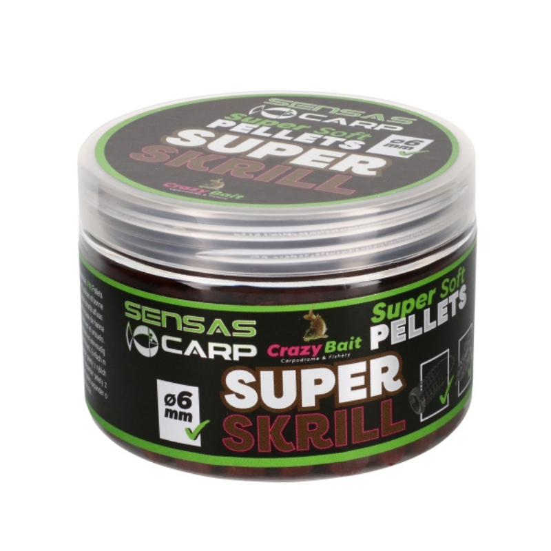 Sensas Pellet 6mm 60g Super Krill