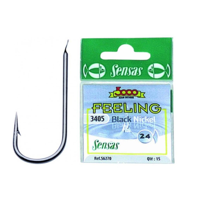 Sensas Haczyki 3405 Nr.20 Black Nickel