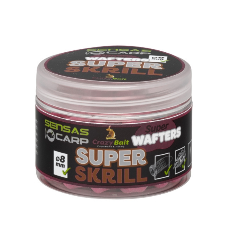 Sensas Super Wafters 8mm 60g Super Skrill