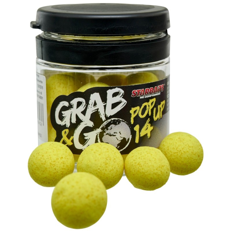 Starbaits Kulki Grab & Go Global Pop Up 14mm Banana Cream