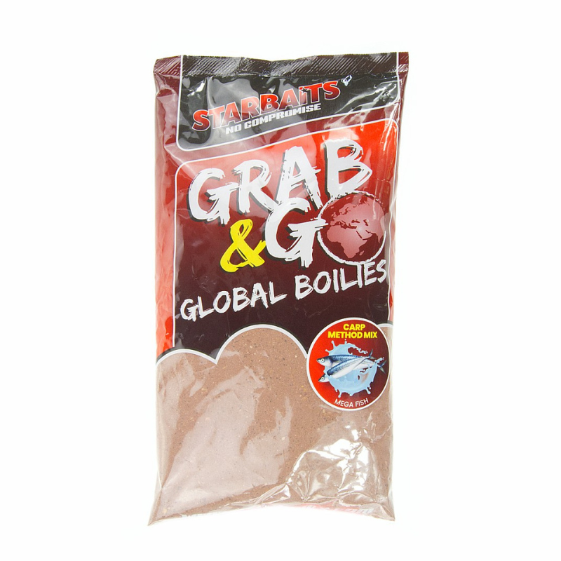Starbaits Grab&Go Global Method Groundbait 1,8kg Mega Fish