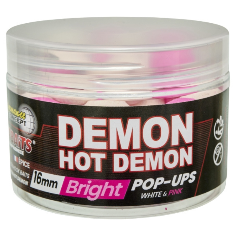 Starbaits Kulki Hold Up Bright Pop-Up Demon Hot Demon 16mm 50g