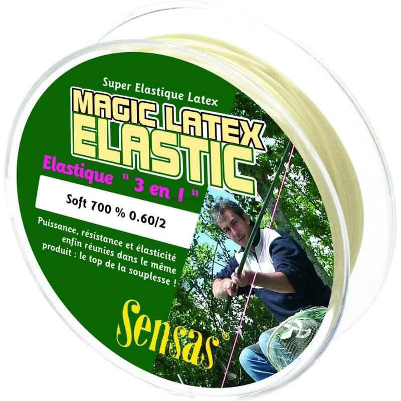 Sensas Guma Amortyzator Magic Latex 0,8mm 7m