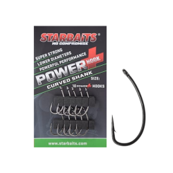 Starbaits Haczyki Karpiowe Nr.8 Power Hook Curved Shank