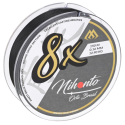 Mikado Plecionka Nihonto Octa Braid Black 0,06mm