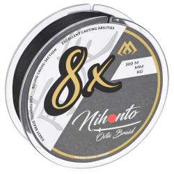 Mikado Plecionka Nihonto Octa Braid Black 0,18mm 300m