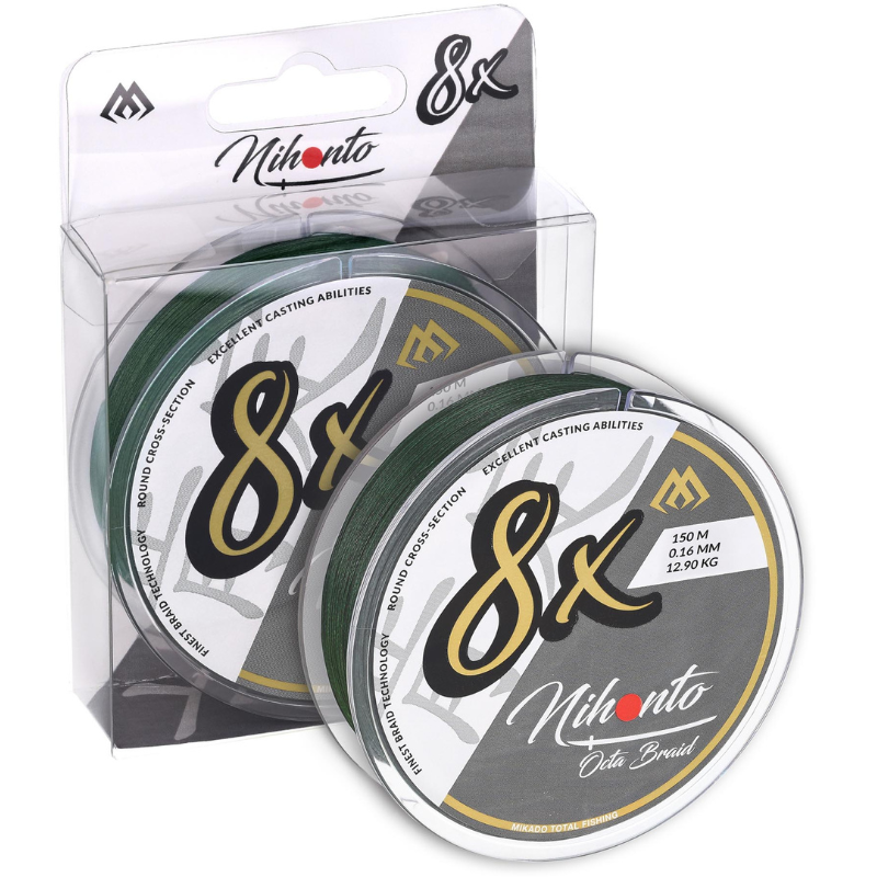 Mikado Plecionka Nihonto Octa Braid Green 0,26mm