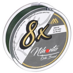 Mikado Plecionka Nihonto Octa Braid Green 0,50mm 300m