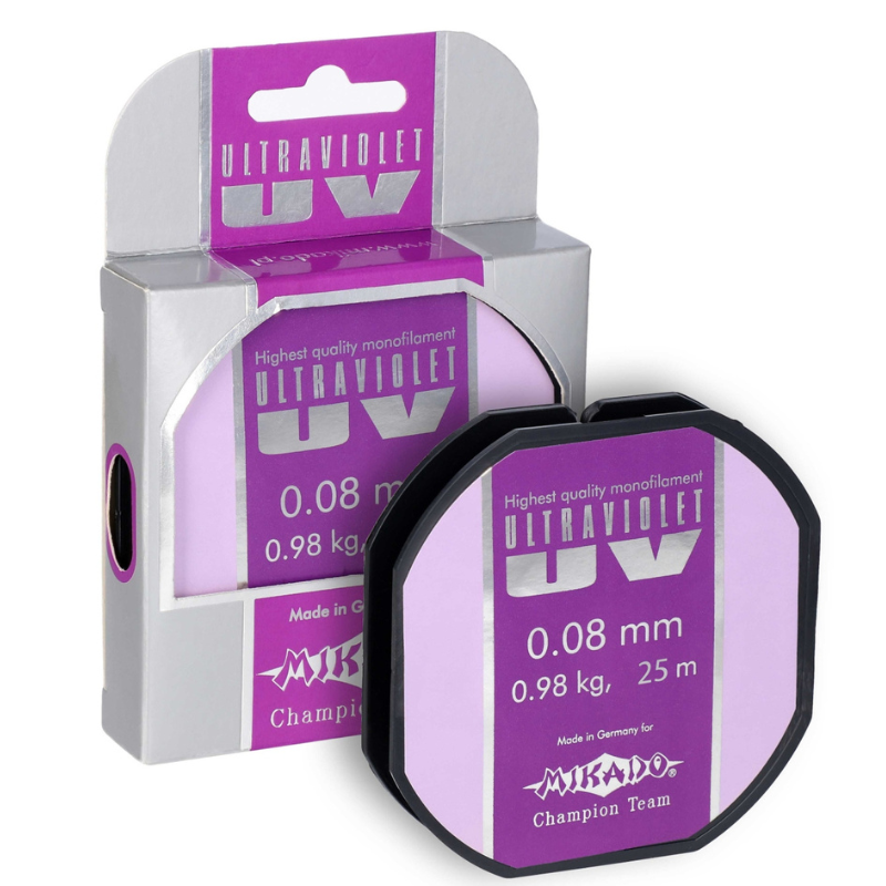 Mikado Żyłka Ultraviolet 0,08mm 25m