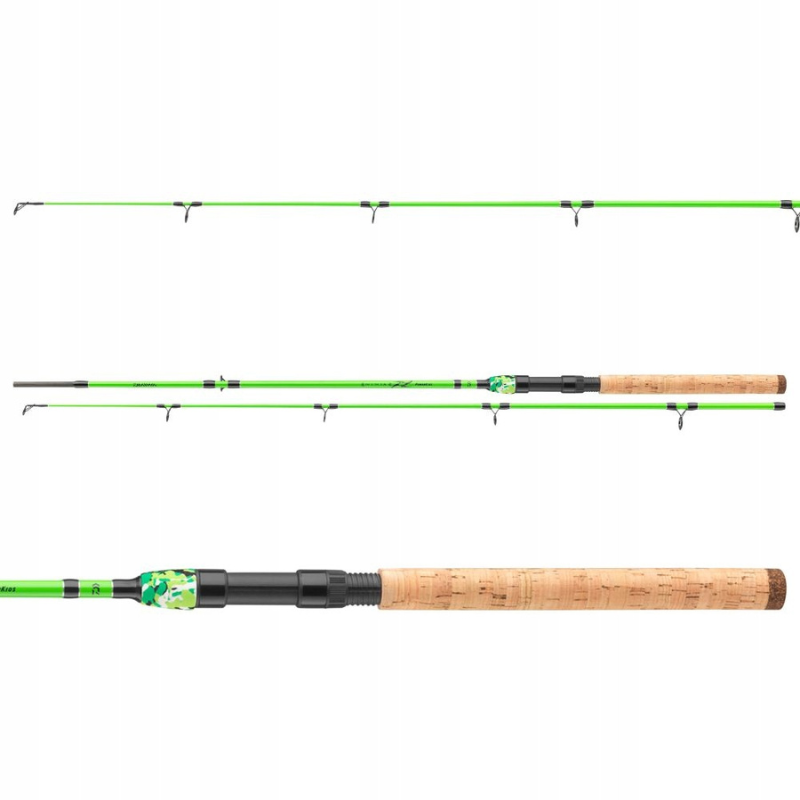 Daiwa Wędka Ninja X Kids 1,8m 20-60g Green