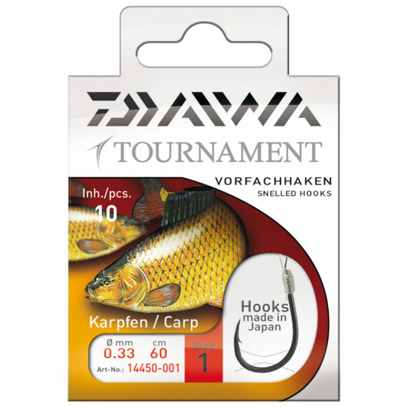 Daiwa Haczyki Tournament Do Połowu Karpi Nr.8