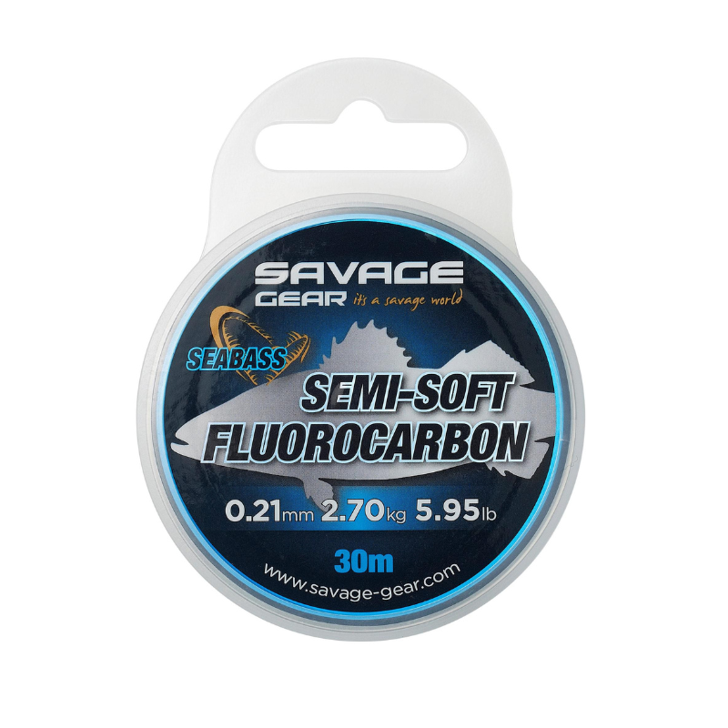 Savage Gear Fluorocarbon Semi-Soft Fluorocarbon Seabass 0,25mm