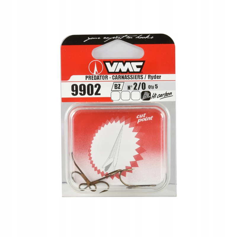 VMC Kotwice Double Ryder 9902BZ Nr.2/0