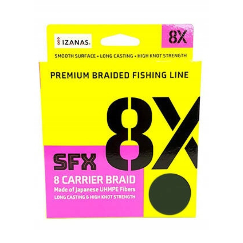Sufix Plecionka SFX 8X Low Vis Green 0,104mm 135m