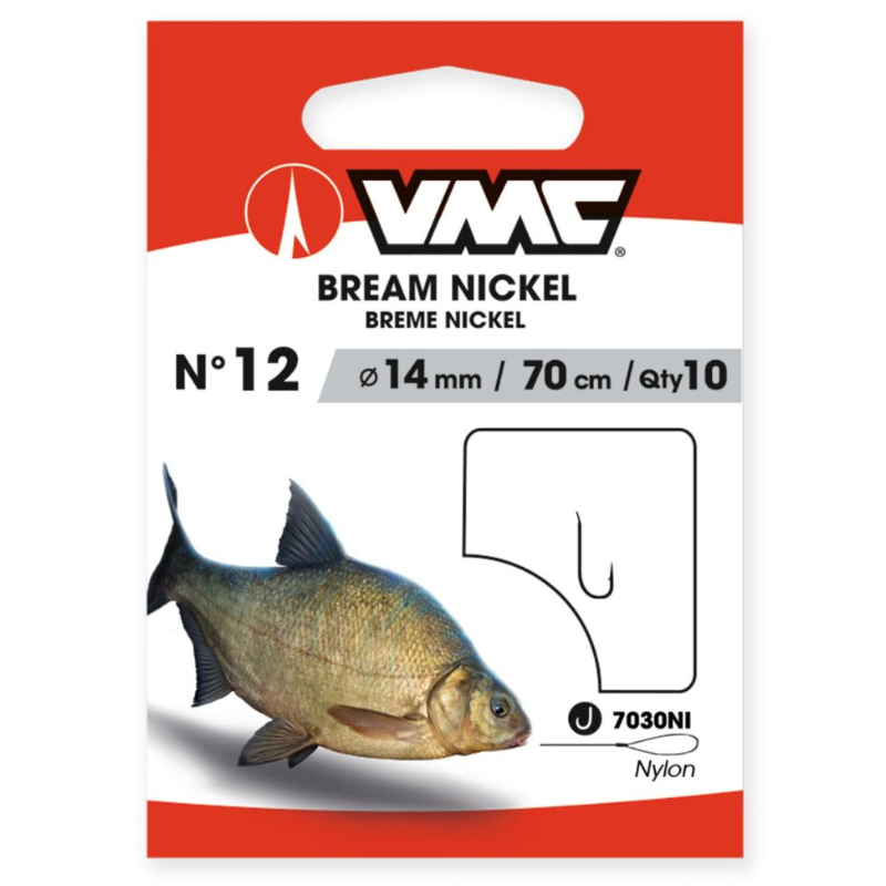 VMC Haczyki Z Przyponami Bream Nickel 7030 Nr.14