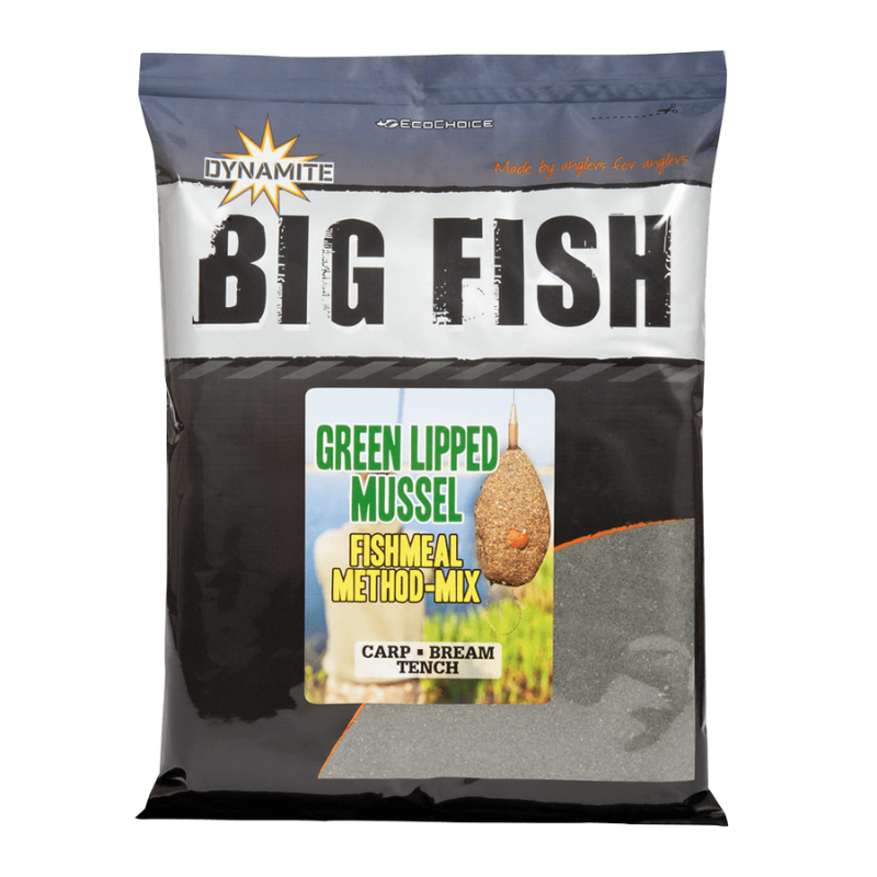 Dynamite Baits Zanęta Big Fish Fishmeal Method Mix 1,8kg Green Lipped Mussel