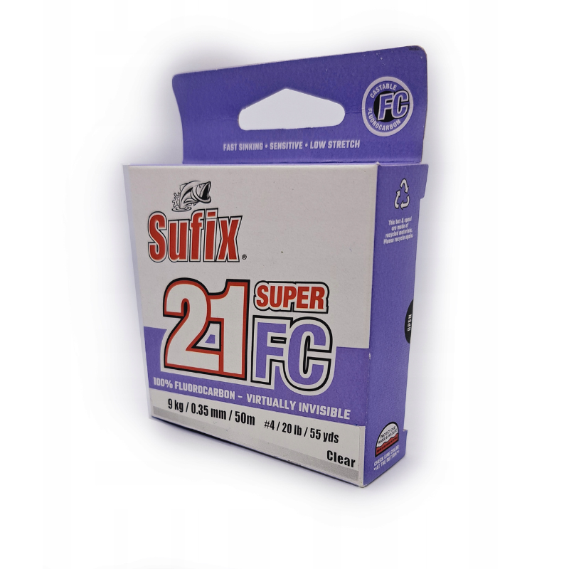Surfix Fluorocarbon Super 21 Fluoro Clear 0,28mm 50m