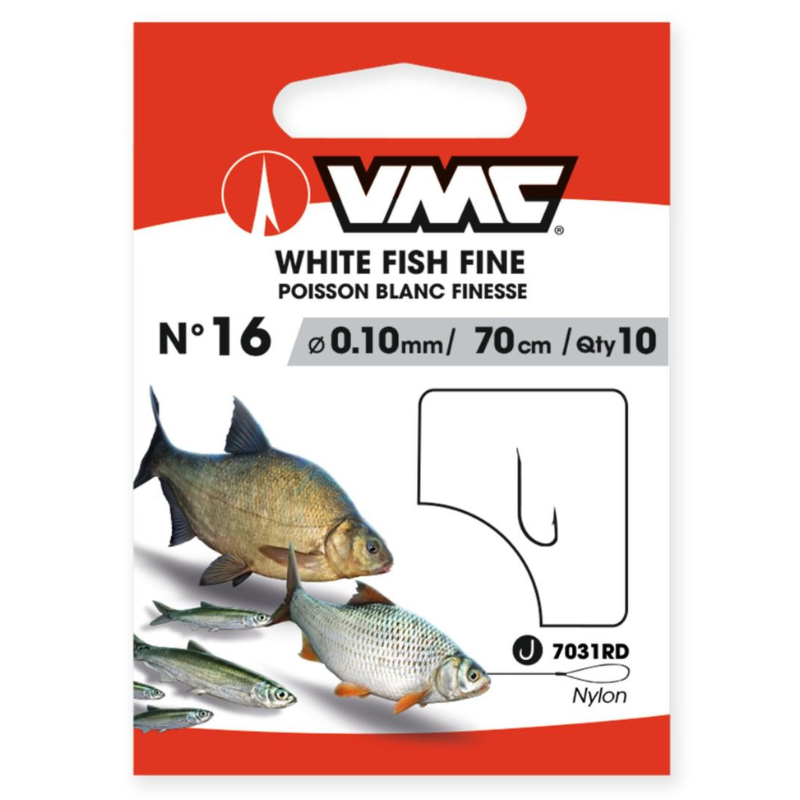 VMC Haczyki White Fish Fine Wire 7031RD Nr.14