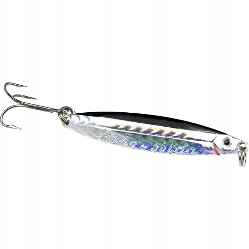 Blue Fox Błystka Remen Moresilda Holographic 7,5cm 18g Silver Black