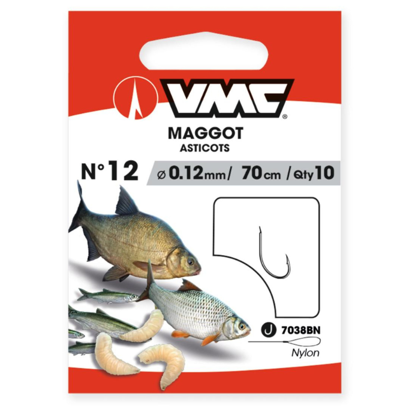 VMC Haczyki Z Przyponami Maggot 7038BN Nr.16