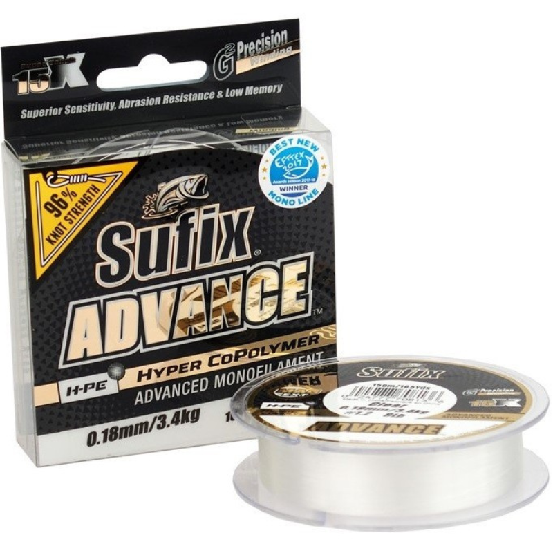 Sufix Żyłka Advance G2 Clear 0,16mm 150m