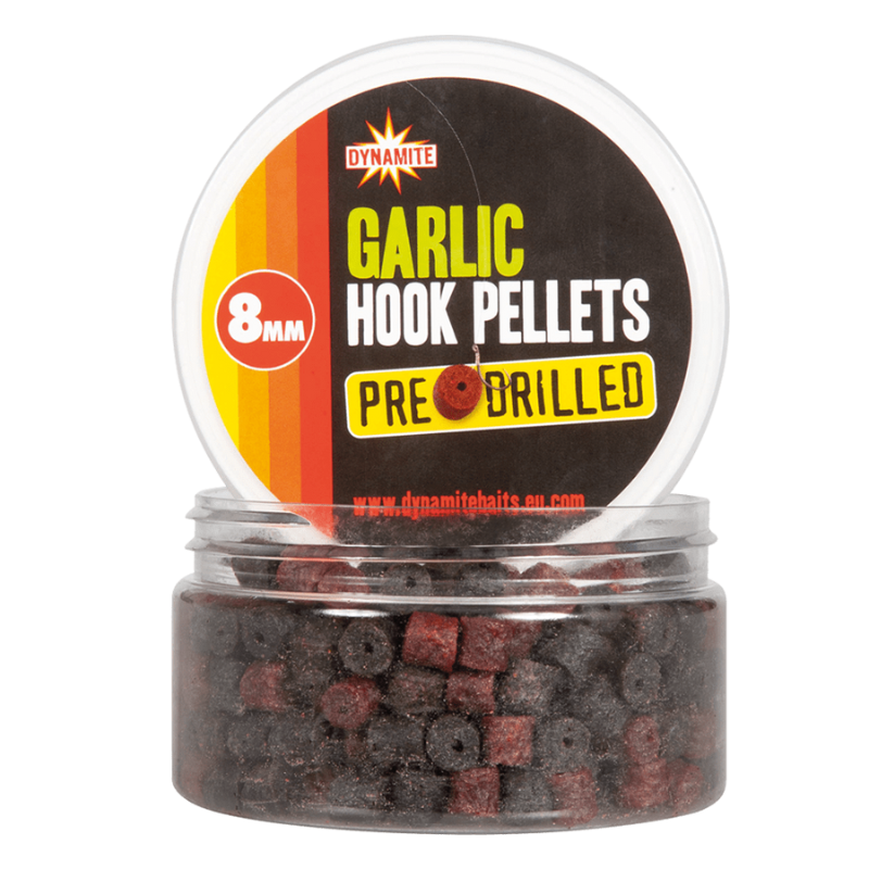Dynamite Baits Kulki Haczykowe Pre-Drilled Garlic 8mm