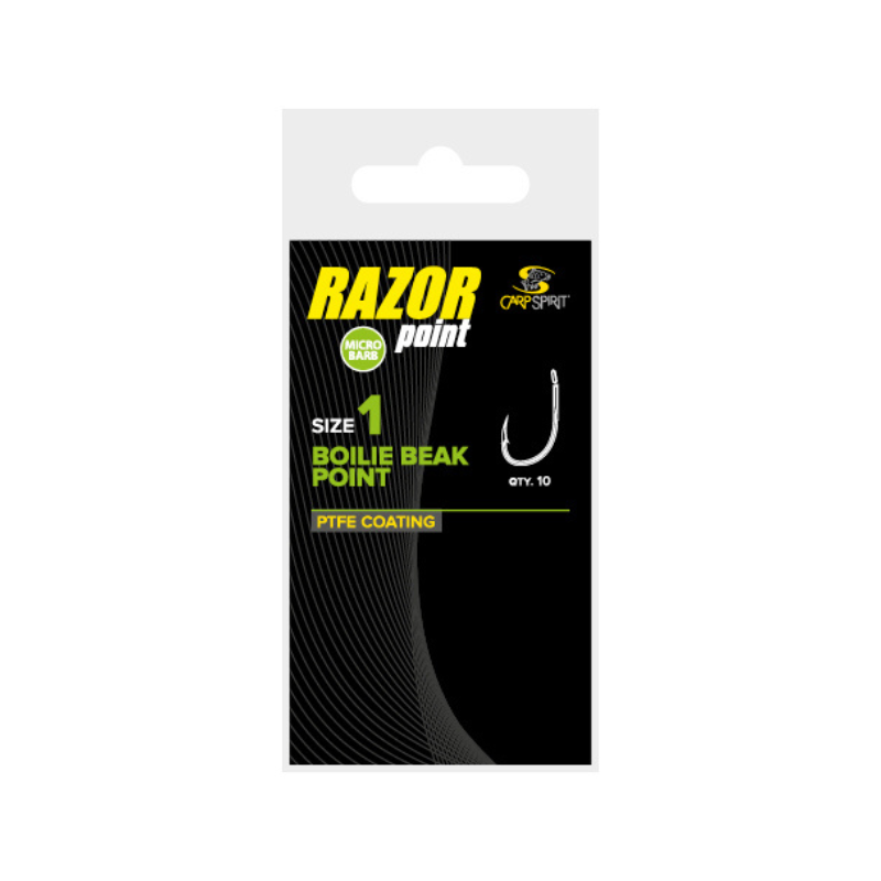 Carp Spirit Haczyki Boilie Beak Razor Point Nr.10