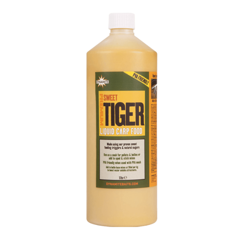Dynamite Baits Atraktor W Płynie Liquid Premium Sweet Tiger 1l
