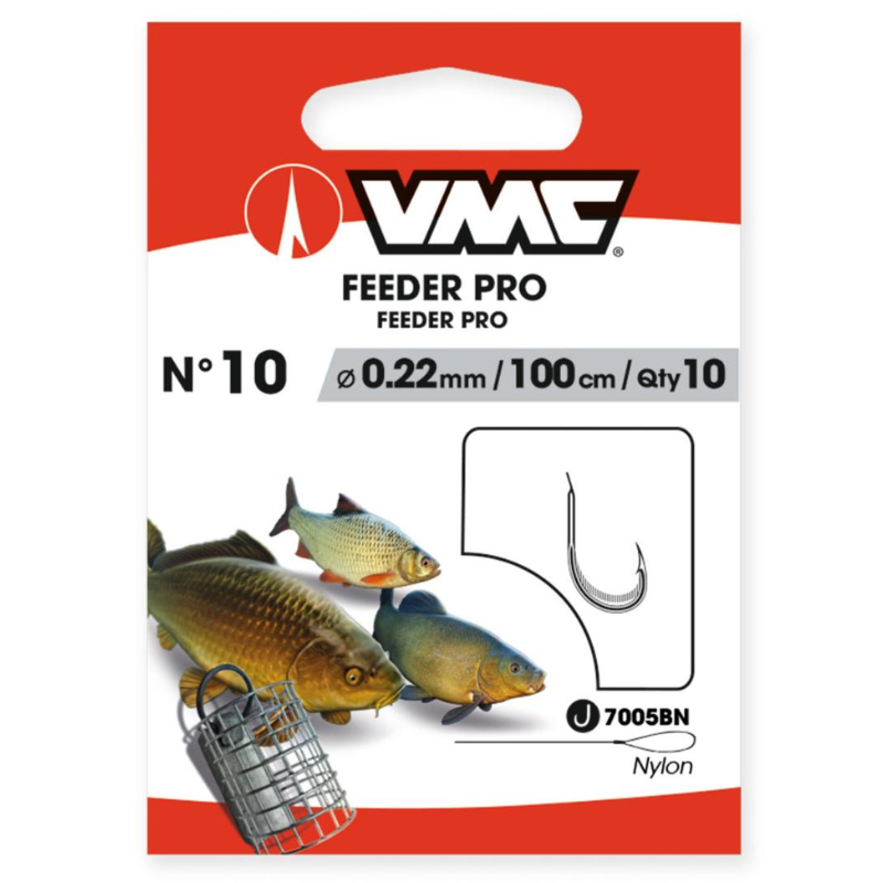 VMC Haczyki Z Przyponami Feeder 7005BN Nr.12 100cm