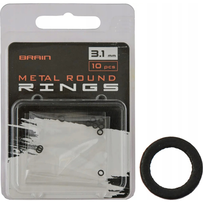 Brain Gumki Metal Round Rings 3,1mm