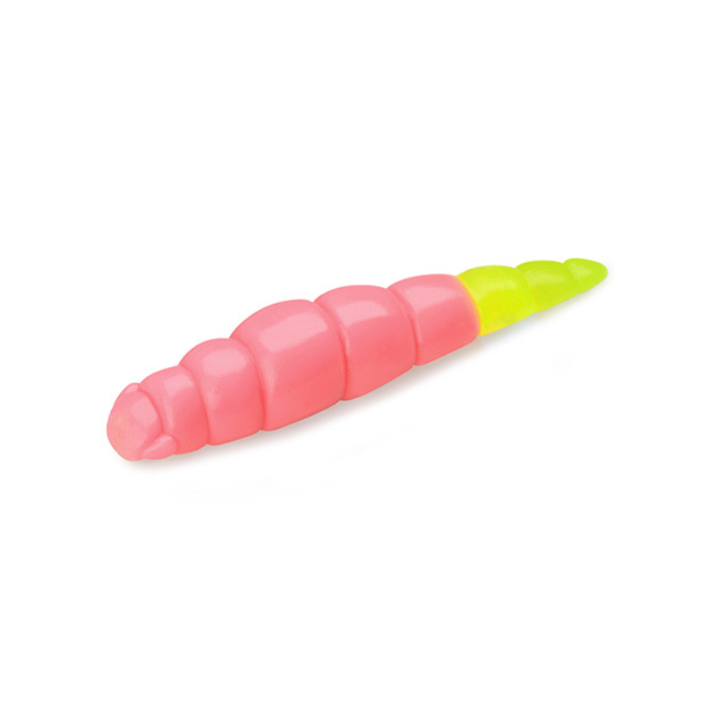 FishUp Larwa Yochu Cheese 4,3cm 133 Bubble Gum/Hot Chartreuse