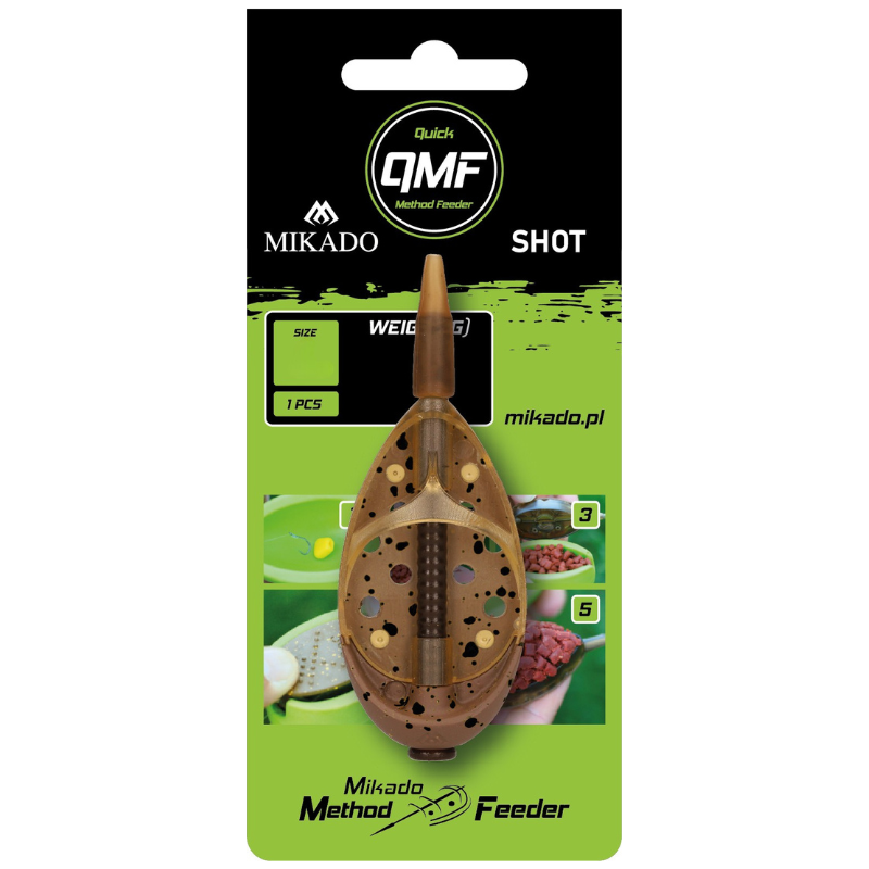 Mikado Koszyczek Method Feeder Shot Q.M.F. L 40g AMFS-QMF-1L-40B