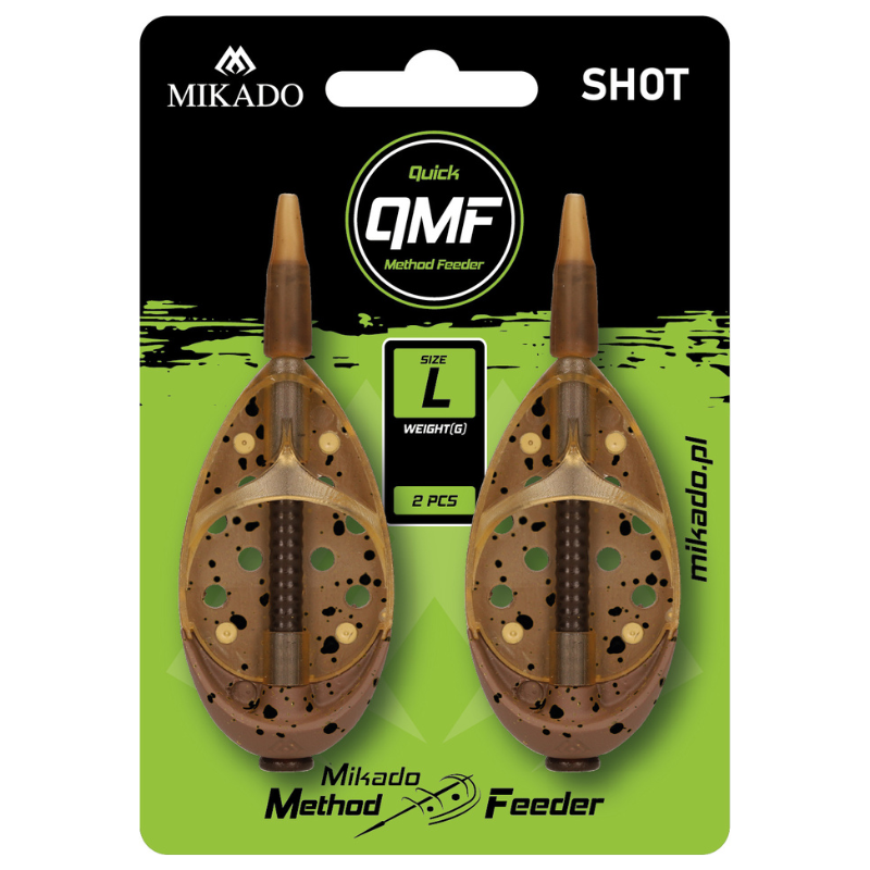 Mikado Koszyczek Method Feeder Shot Q.M.F. L 2x40g AMFS-QMF-2L-40B