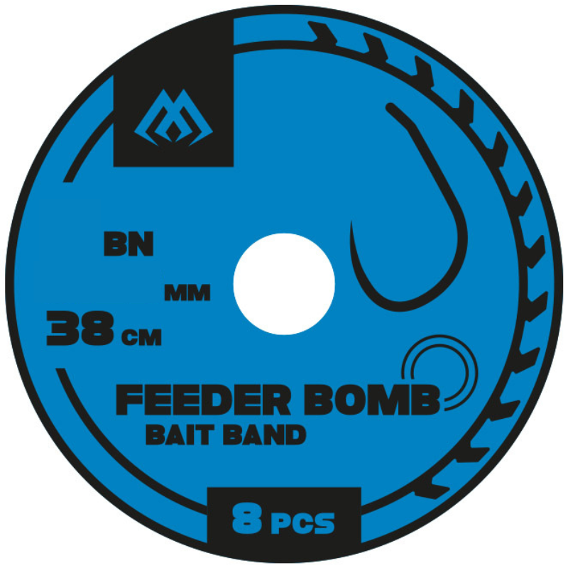 Mikado Przypon Feeder Bomb Z Gumką Bez Zadziora Nr 6 HFB805BG-06